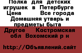 Полка  для  детских игрушек  в  Петербурге › Цена ­ 500 - Все города Домашняя утварь и предметы быта » Другое   . Костромская обл.,Вохомский р-н